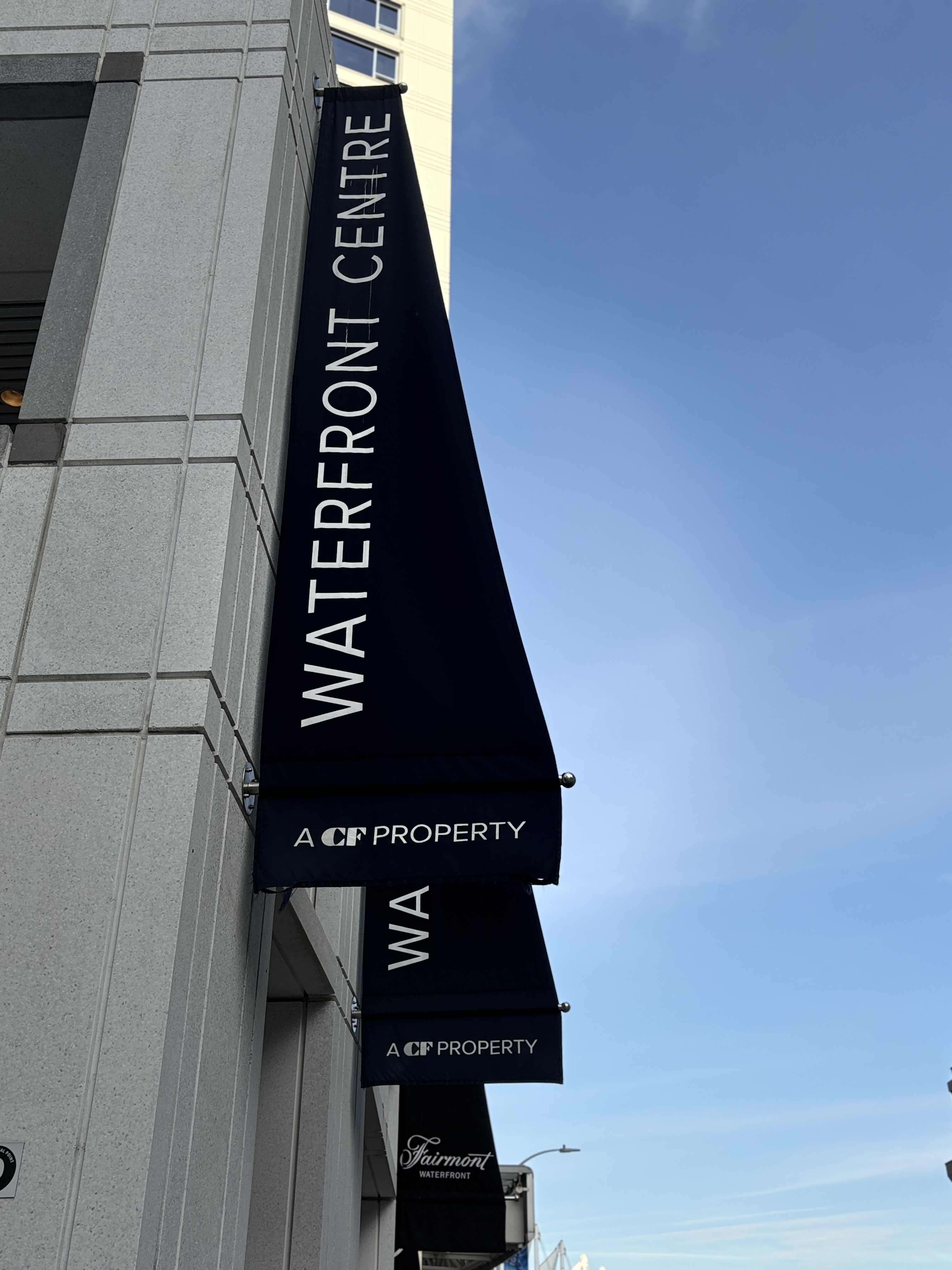 the waterfront sign 